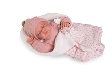 Load image into Gallery viewer, 33018 Luna Newborn Soft Bodied Sleeping Baby Doll
