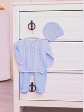 Charger l&#39;image dans la galerie, 10818  Newborn Baby Blue Babygrow 2 pcs (Pack of 4)
