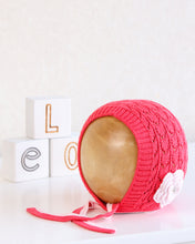 Cargar imagen en el visor de la galería, 1112 Pink White Baby Girl Hat
