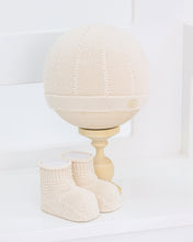 Load image into Gallery viewer, 1315  Baby Boy Hat And Booties
