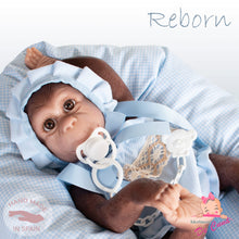 Charger l&#39;image dans la galerie, 36402 Lolo Reborn Monkey Glam blue Spanish Outfit
