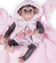 Charger l&#39;image dans la galerie, 36501 Kuka Reborn Monkey in Pink Outfit
