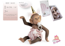 Load image into Gallery viewer, 36102 Lola SILICO Monkey Happy Birthday
