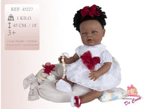 Load image into Gallery viewer, 45227 Faty Reborn Baby Doll Red Dress
