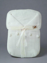 Cargar imagen en el visor de la galería, 3187 White with white Pompom Sleeping Bag
