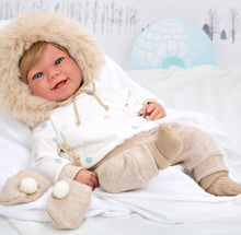 Cargar imagen en el visor de la galería, 65379 Zoe Ivory Elegance Doll  (WEIGHTED DOLL)
