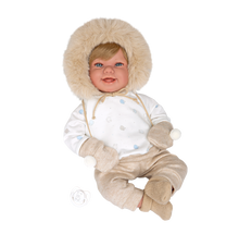 Cargar imagen en el visor de la galería, 65379 Zoe Ivory Elegance Doll  (WEIGHTED DOLL)
