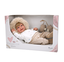 Cargar imagen en el visor de la galería, 65379 Zoe Ivory Elegance Doll  (WEIGHTED DOLL)
