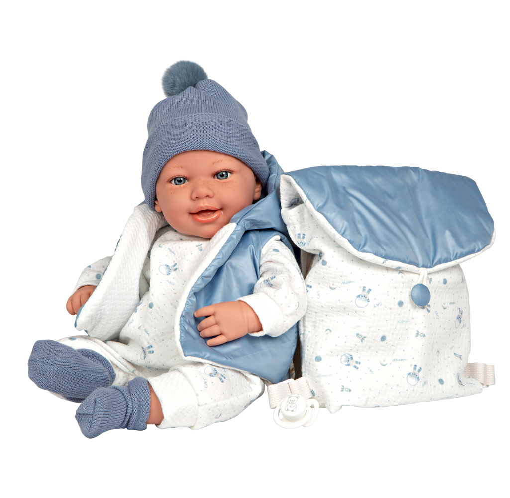 65377 Adi Blue Elegance Doll  (WEIGHTED DOLL)