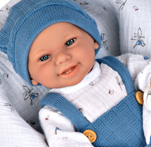 Load image into Gallery viewer, 60790 Babyto Blue Elegance Doll
