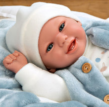 Cargar imagen en el visor de la galería, 60810 Colin Blue Elegance Doll  (WEIGHTED DOLL)
