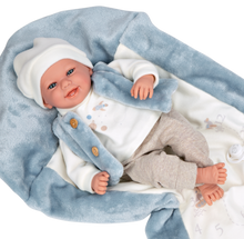 Cargar imagen en el visor de la galería, 60810 Colin Blue Elegance Doll  (WEIGHTED DOLL)
