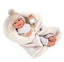 Cargar imagen en el visor de la galería, 60826 Babyto Beige Elegance Doll (WEIGHTED DOLL)
