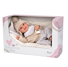 Cargar imagen en el visor de la galería, 60826 Babyto Beige Elegance Doll (WEIGHTED DOLL)
