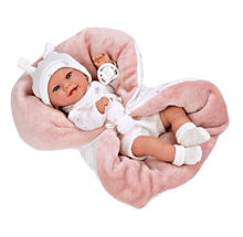 Cargar imagen en el visor de la galería, 60829 Babyto Beige Elegance Doll (WEIGHTED DOLL)
