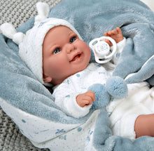 Cargar imagen en el visor de la galería, 60830 Babyto Beige Elegance Doll (WEIGHTED DOLL)
