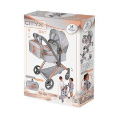 Cargar imagen en el visor de la galería, 81777 Convertible 3x1 Doll&#39;s Pram Cityx Collection
