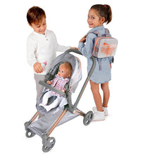 Cargar imagen en el visor de la galería, 81777 Convertible 3x1 Doll&#39;s Pram Cityx Collection
