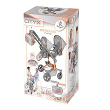 Charger l&#39;image dans la galerie, 90877 Twin Pram Doll Cityx Collection
