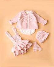 Charger l&#39;image dans la galerie, 9562-B Girls Beige Winter Outfit 5 Pieces Set (Pack 4)
