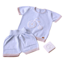 Cargar imagen en el visor de la galería, 8330-B Conjunto Corto de Punto Niño (pack de 4)
