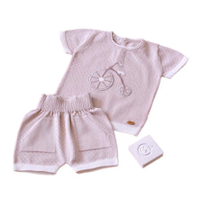 Cargar imagen en el visor de la galería, 8330-B Conjunto Corto de Punto Niño (pack de 4)
