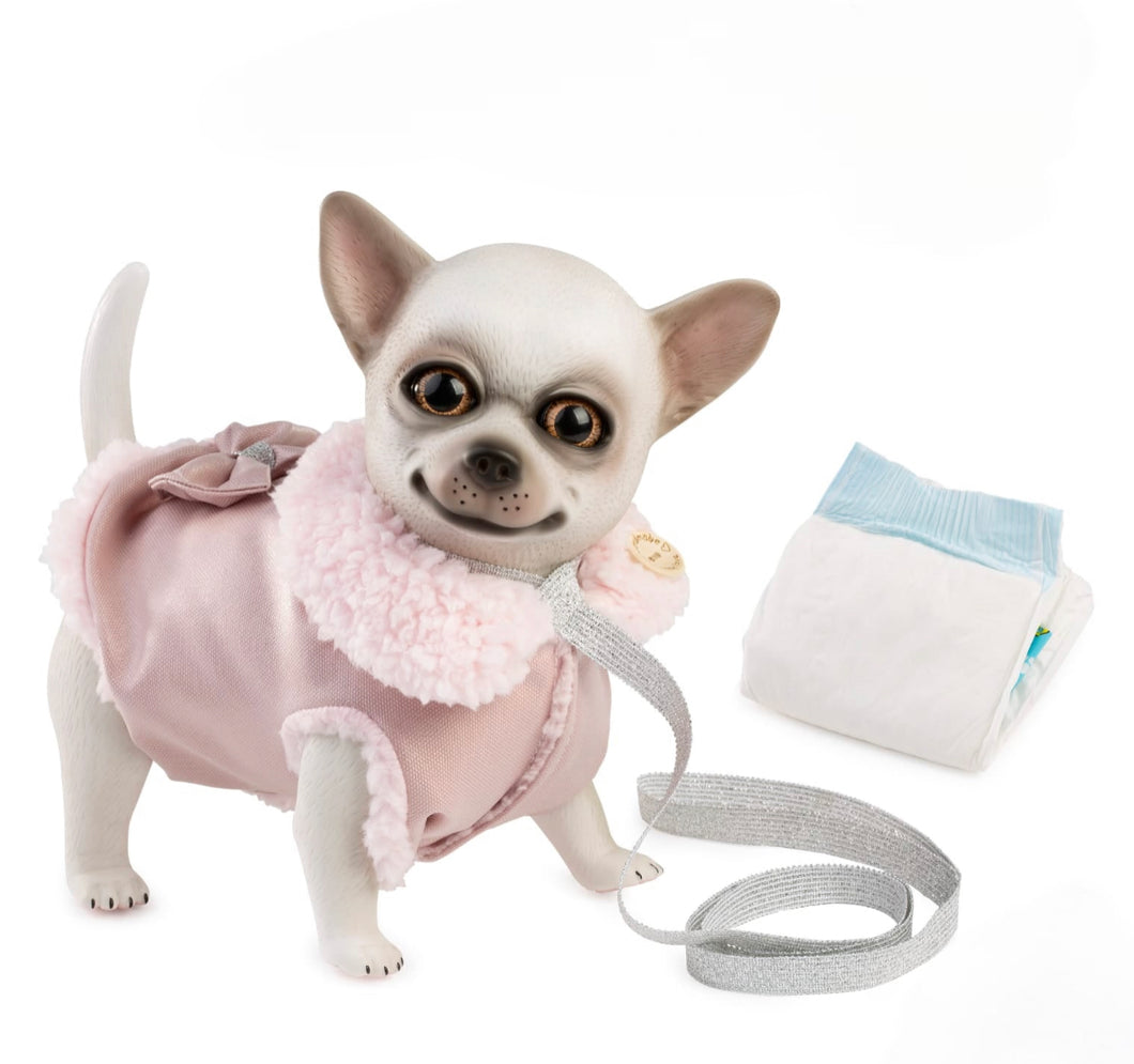 22000 Laika Reborn Chihuahua Pink Spanish Classic