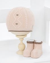 Load image into Gallery viewer, 1314  Baby Boy Hat And Booties
