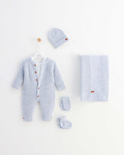Load image into Gallery viewer, 3406 Newborn Blue Gift Set 6 Pieces
