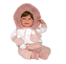 Cargar imagen en el visor de la galería, 65378 Zoe Pink Elegance Doll  (WEIGHTED DOLL)
