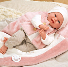 Cargar imagen en el visor de la galería, 60809 Colin Pink Elegance Doll  (WEIGHTED DOLL)
