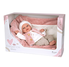 Cargar imagen en el visor de la galería, 60809 Colin Pink Elegance Doll  (WEIGHTED DOLL)
