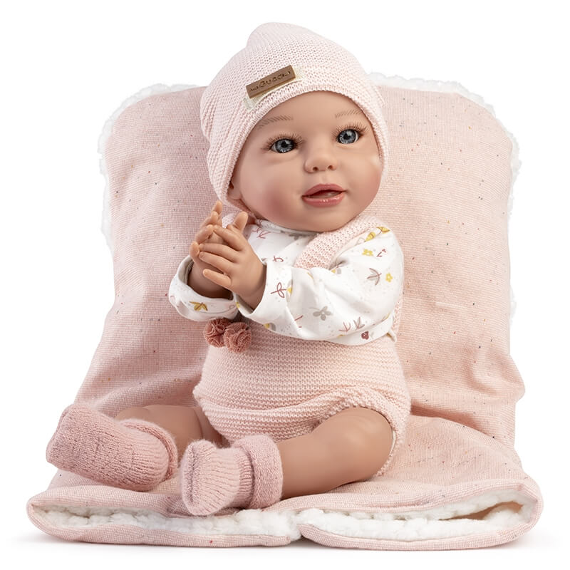 844 Sandra Newborn Baby Doll 38cm