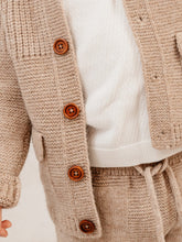 Charger l&#39;image dans la galerie, 9552- Beige  Boys Knitted Trousers 3pcs Set
