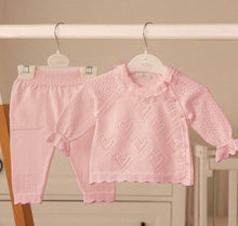 Charger l&#39;image dans la galerie, 8403-P Girls 2 Pieces Knitted Set (Pack 4)
