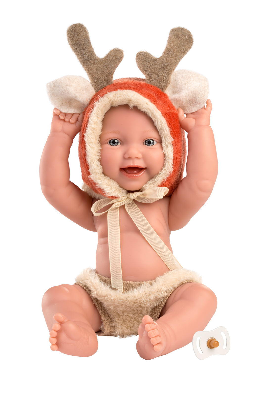63202 Mini Doll Baby Reindeer Hat