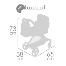 Load image into Gallery viewer, 81745 Convertible 3x1 Doll&#39;s Pram Provinza Collection
