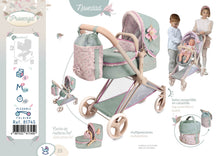 Load image into Gallery viewer, 81745 Convertible 3x1 Doll&#39;s Pram Provinza Collection
