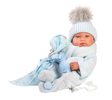 Load image into Gallery viewer, 84337 Bambi Blue Newborn Baby Doll
