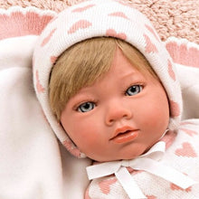 Load image into Gallery viewer, 98141 Cristina Reborn Doll with hair
