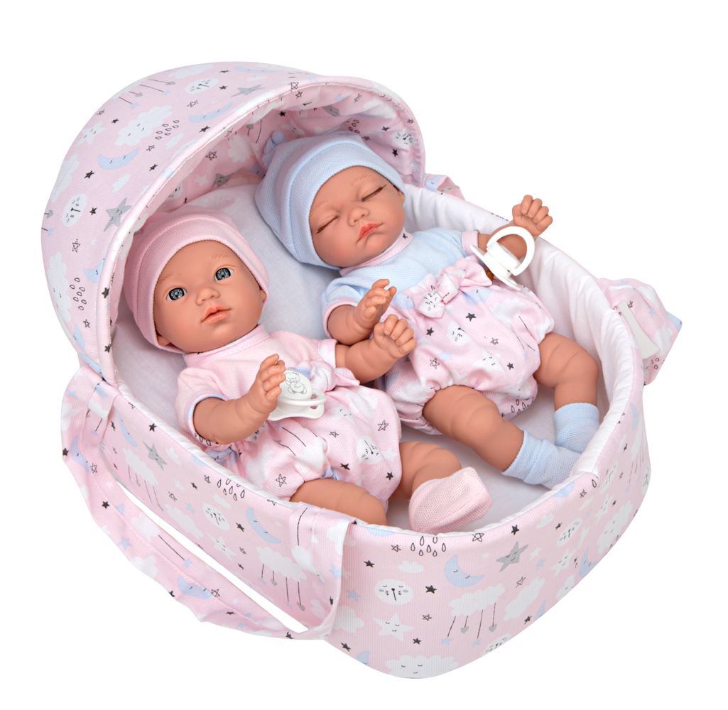 60695 Twin Newborn Babies