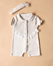 Load image into Gallery viewer, 12602-BGE Baby Girls Romper
